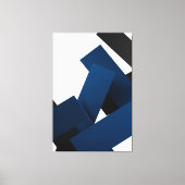 Stille Geometrie Leinwanddruck (Vorderseite)