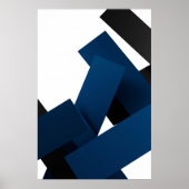Stille Geometrie Poster (Vorne)