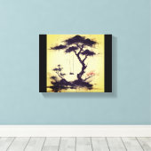 Stille Harmonie Leinwanddruck (Insitu (Holzboden))