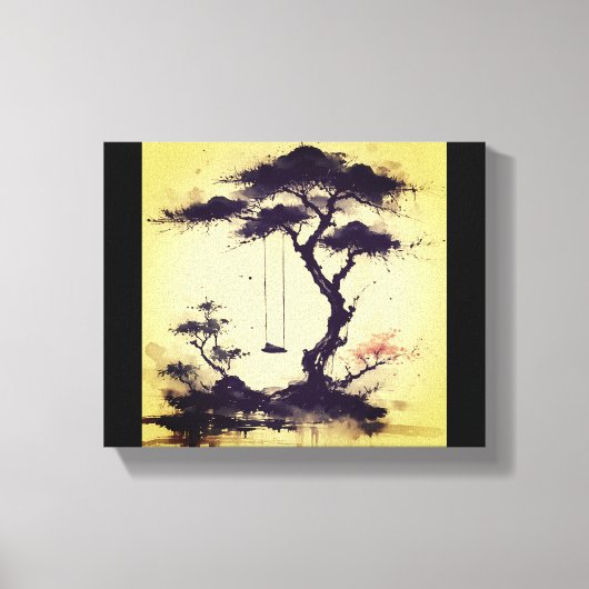 Stille Harmonie Leinwanddruck (Vorderseite)