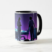 Stille Helden des Krankenhauses Tasse (VorderseiteRechts)