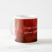 Stille Herbstnacht Tasse (Vorderseite Links)