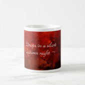 Stille Herbstnacht Tasse (Mittel)