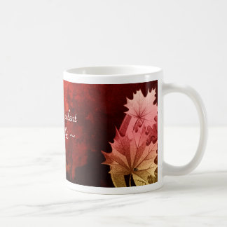 Stille Herbstnacht Tasse