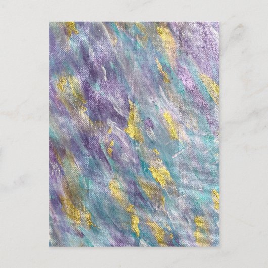 Stille Herrschaft Moderne Kunst Postkarte (Vorderseite)