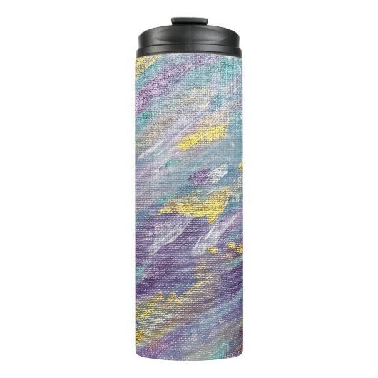 Stille Herrschaft Moderne Kunst Thermosbecher (Vorderseite)