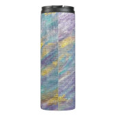 Stille Herrschaft Moderne Kunst Thermosbecher (Rückseite)