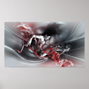 Stille - Hilfssensibilisierungskampagne Poster