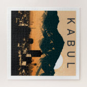 Stille Hoffnung - leise Nacht im Puzzle Kabul (Horizontal)