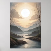 Stille Horizont Poster (Vorne)