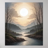 Stille Horizont Poster (Vorne)