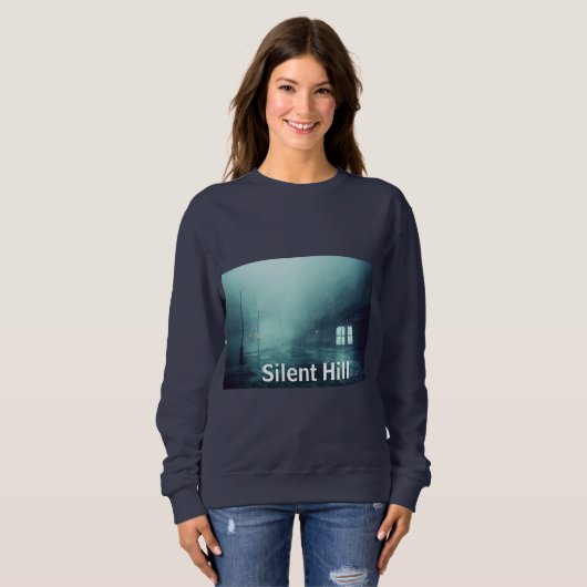 Stille Hügel Sweatshirt (Vorne ganz)