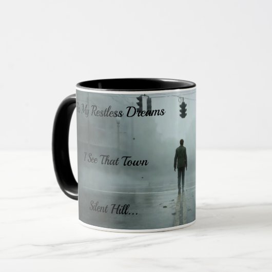 stille Hügel Tasse (Vorderseite Links)