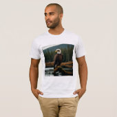 Stille im Flug T-Shirt (Vorne ganz)