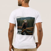 Stille im Flug T-Shirt (Rückseite)