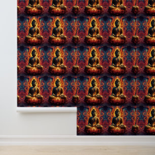 Stille in der Stille: Klassischer Buddha Tapete