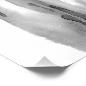 Stille in Form Fotodruck (Ecke)