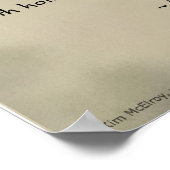 Stille Inspiration Poster (Ecke)