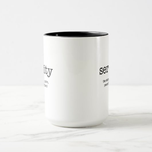 Stille Inspiration Tasse (Zentrum)