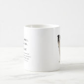 Stille Intelligenz Border Collie Kaffeetasse (Mittel)