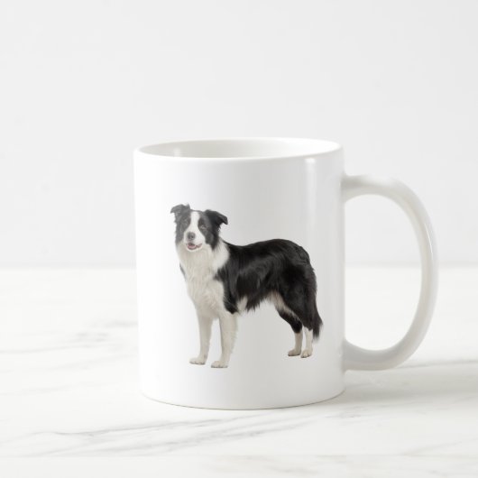 Stille Intelligenz Border Collie Kaffeetasse (Rechts)