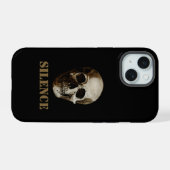 Stille iPhone 15 Hülle (Rückseite (Horizontal))