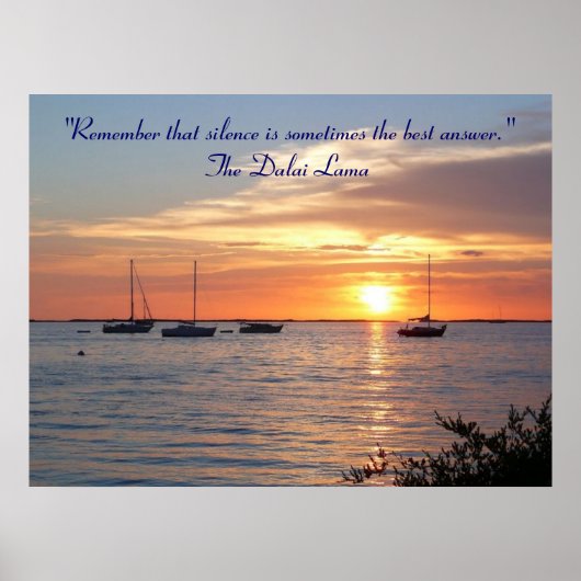 Stille ist die Antwort - Poster (Vorne)