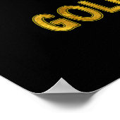 Stille ist Golden Poster (Ecke)