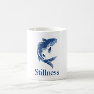 Stille – Japanischer Koi, Symbol innerer Ruhe Kaffeetasse