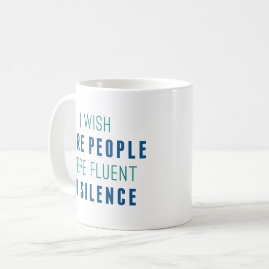 Stille Kaffeetasse (Vorderseite Links)