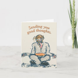 Stille-Karte "Gute Gedanken" Karte