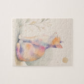 Stille Katze im Mondlicht Puzzle (Horizontal)