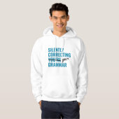 Stille Korrektur Hoodie (Vorne ganz)