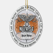 Stille Krankenschwester Keramik Ornament (Rechts)