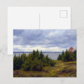 Stille Küste von Vormsi Postkarte (Vorne/Hinten)