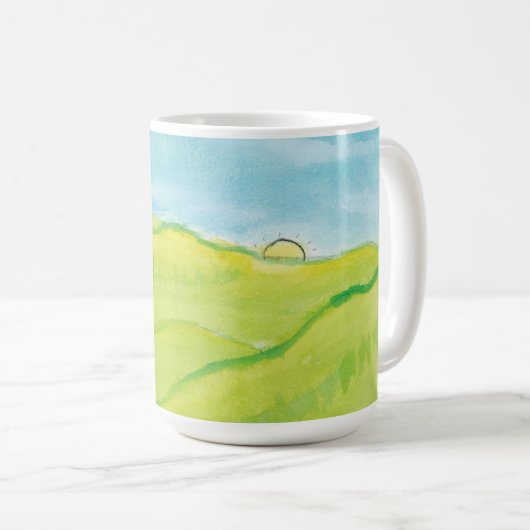 Stille Landschaft Kaffeetasse (VorderseiteRechts)