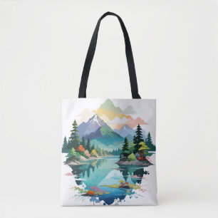 Stille Landschaft Stille Ruhe Natur Außenbereich Tasche