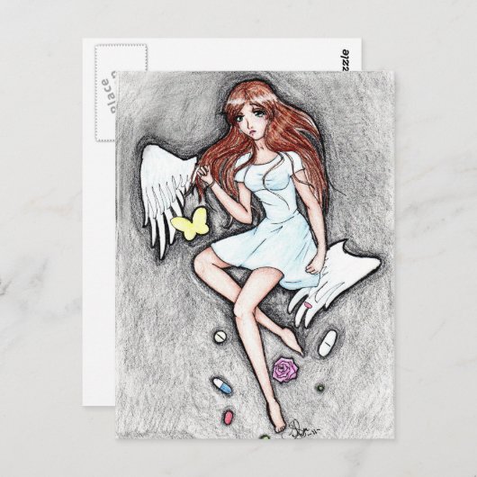 Stille Leiden Postkarte (Vorne/Hinten)