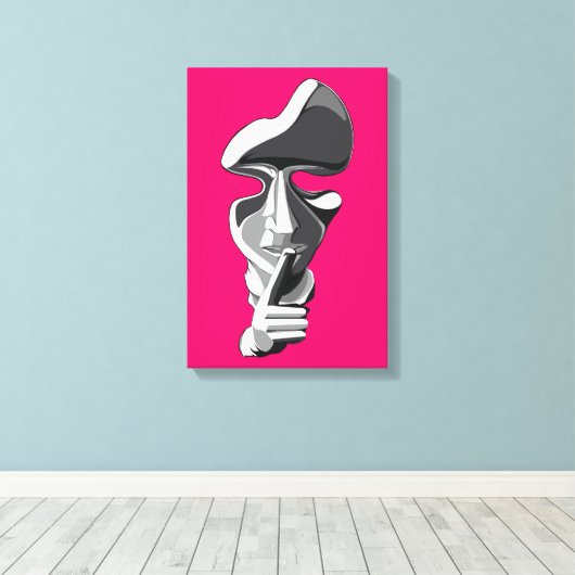 Stille Leinwanddruck (Insitu (Holzboden))