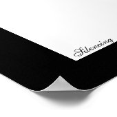 Stille Lips Poster (Ecke)