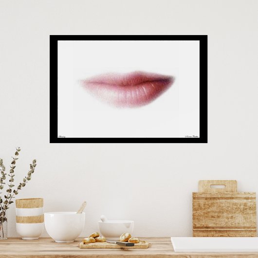 Stille Lips Poster (Küche)