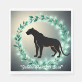 "Stille Macht Grazie" Serviette (Vorderseite)