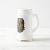 Stille Macht | Great Sphinx Ägypten Design Bierglas (VorderseiteRechts)