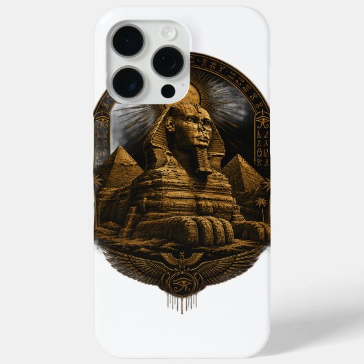 Stille Macht | Great Sphinx Ägypten Design Case-Mate iPhone Hülle (Rückseite)