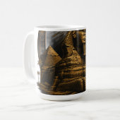 Stille Macht | Great Sphinx Ägypten Design Kaffeetasse (Vorderseite Links)