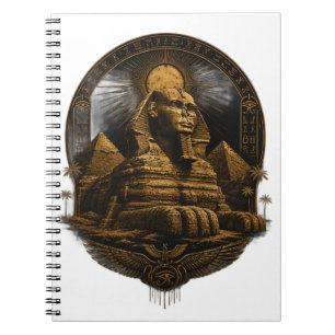 Stille Macht Great Sphinx Ägypten Design Notizblock