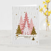 Stille Magie der Weihnachtskarte Karte (Gelbe Blume)