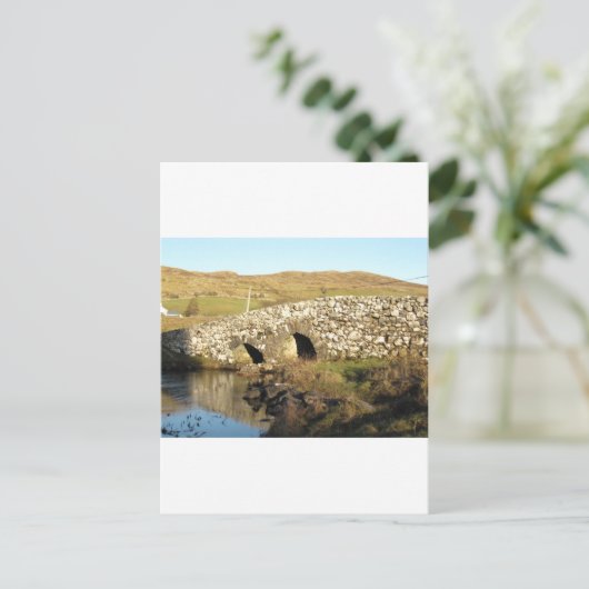 Stille Mannbrücke Postkarte (Stehend Vorderseite)