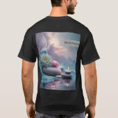 Stille Mantra Meditation T - Shirt (Rückseite)