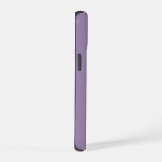 Stille mit jedem Flutter in Blau iPhone 15 Hülle (Rechte Seite)